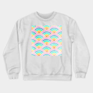 Kawaii Waves Crewneck Sweatshirt